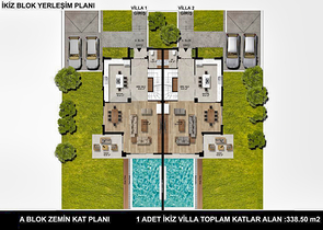 4+1- und 6+1-Villen in der Region Doshemealty - Antalya 