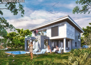 4+1- und 6+1-Villen in der Region Doshemealty - Antalya 