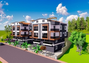 2+1, 3+1 und 4+1 Wohnungen im Stadtteil Kepez - Antalya