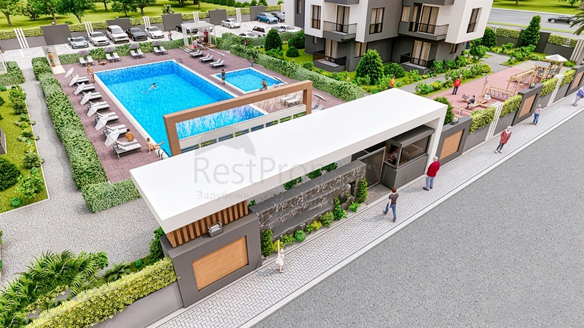 Wohnungen planen 1+1,2+1 im Stadtteil Kepez - Antalya 