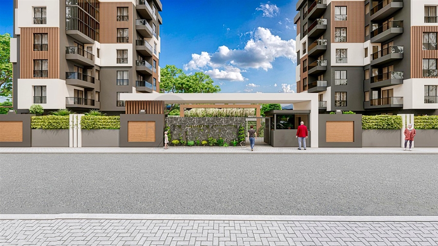 Wohnungen planen 1+1,2+1 im Stadtteil Kepez - Antalya 