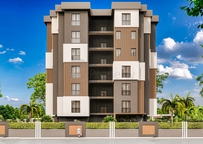 Wohnungen planen 1+1,2+1 im Stadtteil Kepez - Antalya 