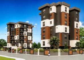 Wohnungen planen 1+1,2+1 im Stadtteil Kepez - Antalya 