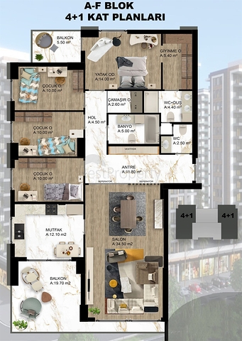 Investitionsprojekt in der Region Doschemealta - Antalya