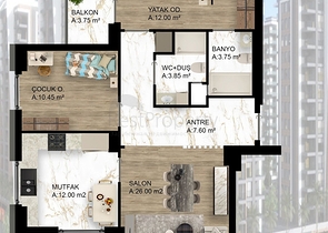 Investitionsprojekt in der Region Doschemealta - Antalya