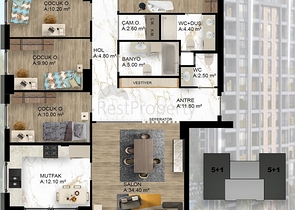 Investitionsprojekt in der Region Doschemealta - Antalya