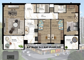 Investitionsprojekt in der Region Doschemealta - Antalya