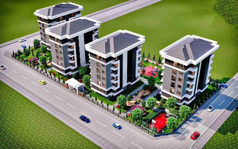 Investitionsprojekt für 2+1- und 3+1-Planungen im Stadtteil Kepez - Antalya  Investitionsprojekt für 2+1- und 3+1-Planungen im Stadtteil Kepez - Antalya