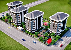 Investitionsprojekt für 2+1- und 3+1-Planungen im Stadtteil Kepez - Antalya  Investitionsprojekt für 2+1- und 3+1-Planungen im Stadtteil Kepez - Antalya