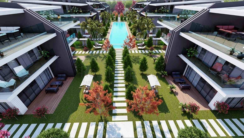 Villa im Komplex Doshemealty - Antalya 