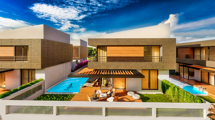 Villen in einer geschlossenen Anlage Doshemealty - Antalya 