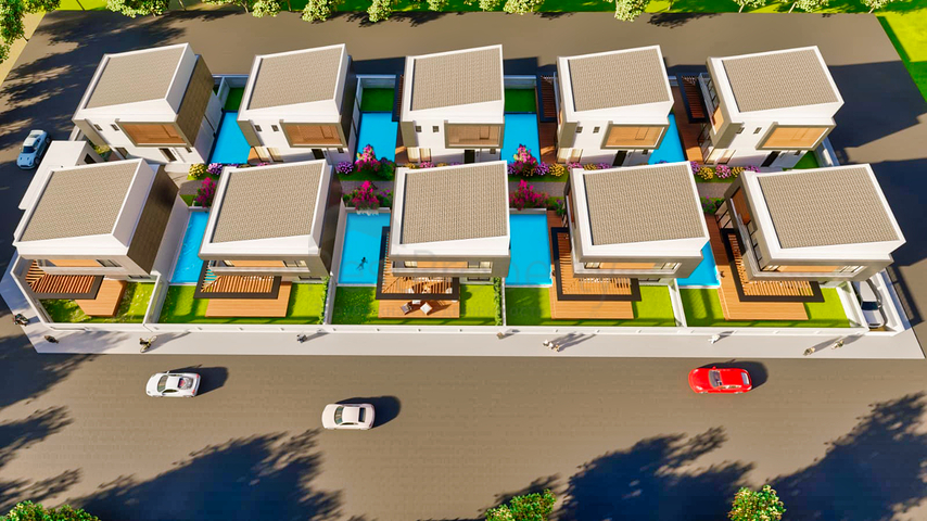 Villen in einer geschlossenen Anlage Doshemealty - Antalya 