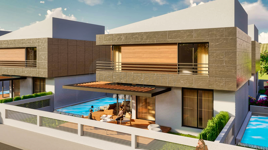 Villen in einer geschlossenen Anlage Doshemealty - Antalya 