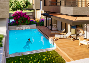 Villen in einer geschlossenen Anlage Doshemealty - Antalya 