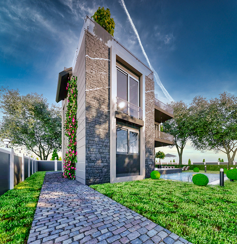 300 m2 4+1 Villa in Belek