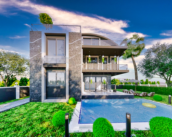 300 m2 4+1 Villa in Belek