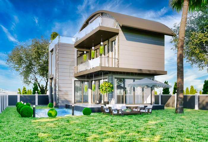 300 m2 4+1 Villa in Belek