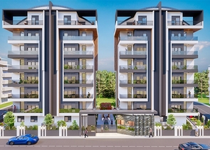 Apartments mit 2+1 , 4+1 und 5+1 Duplex im Zentrum von Antalya 