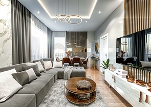 Apartments mit 2+1 , 4+1 und 5+1 Duplex im Zentrum von Antalya 