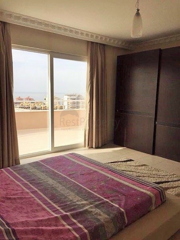 Möbliertes Penthouse in einem Komplex im Stadtteil Mahmutlar