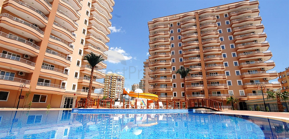 Möbliertes Penthouse in einem Komplex im Stadtteil Mahmutlar