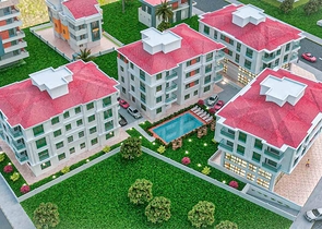 2+1-Apartments im Stadtteil Kepez - Antalya 