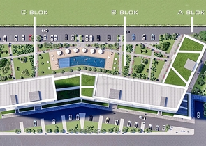 Wohnungen planen 1+1 2+1 im Stadtteil Kepez - Antalya 