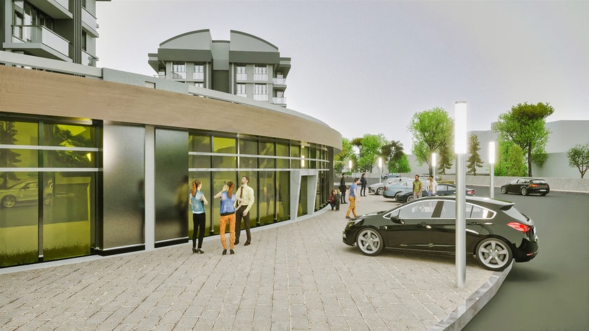 Investitionsprojekt im Wohnbezirk Altyntasch - Antalya 