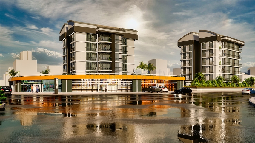 Investitionsprojekt im Wohnbezirk Altyntasch - Antalya 