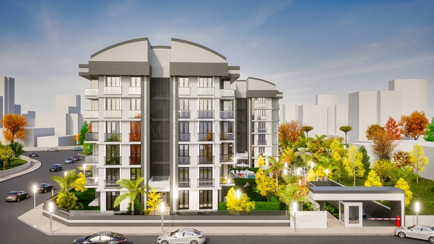 Investitionsprojekt im Wohnbezirk Altyntasch - Antalya 