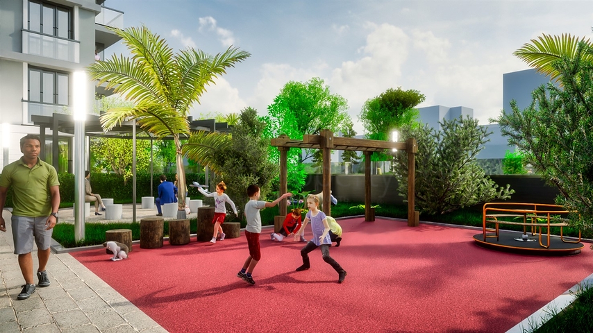 Investitionsprojekt im Wohnbezirk Altyntasch - Antalya 