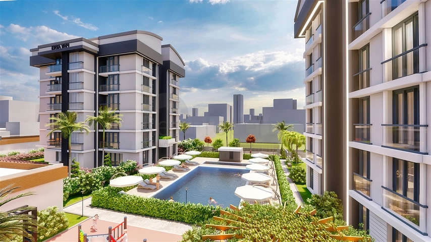 Investitionsprojekt im Wohnbezirk Altyntasch - Antalya 