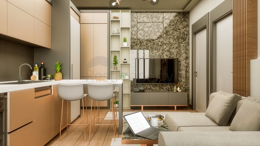 Investitionsprojekt im Wohnbezirk Altyntasch - Antalya 