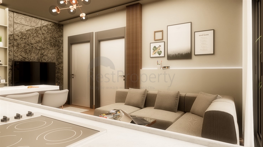 Investitionsprojekt im Wohnbezirk Altyntasch - Antalya 