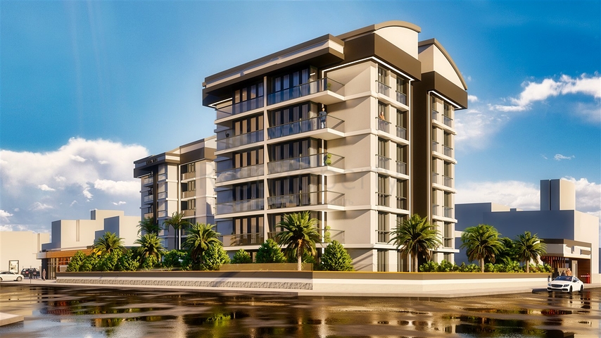 Investitionsprojekt im Wohnbezirk Altyntasch - Antalya 