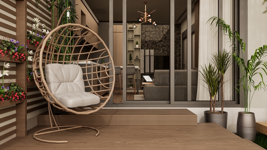 Investitionsprojekt im Wohnbezirk Altyntasch - Antalya 