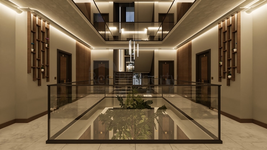 Investitionsprojekt im Wohnbezirk Altyntasch - Antalya 