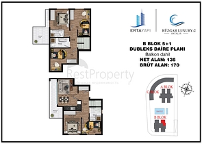 Investitionsprojekt im Wohnbezirk Altyntasch - Antalya 