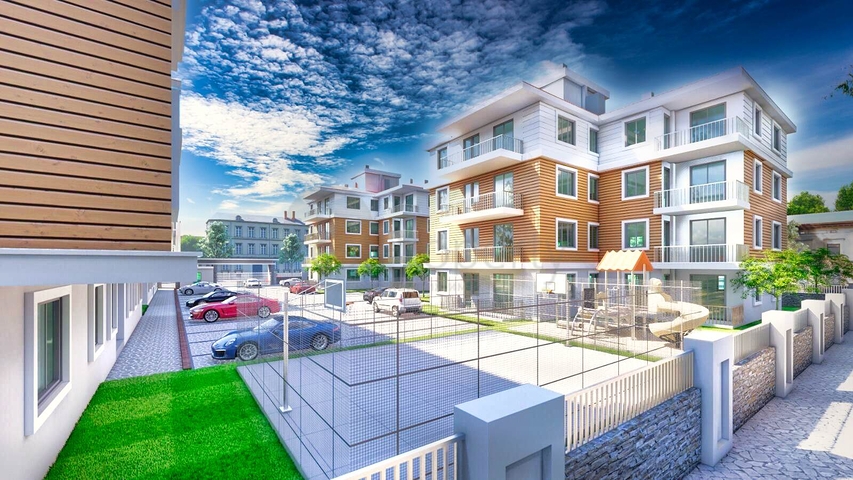 Apartments mit 2+1 und 3+1 Grundrissen im Stadtteil Kepez - Antalya 