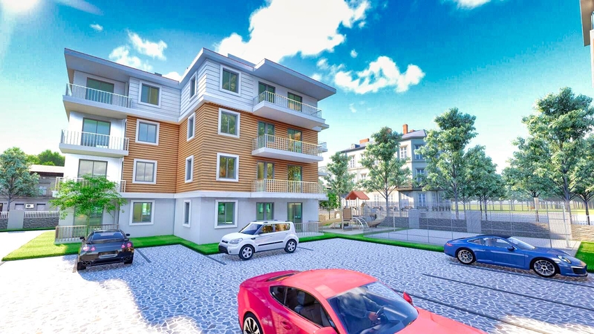 Apartments mit 2+1 und 3+1 Grundrissen im Stadtteil Kepez - Antalya 