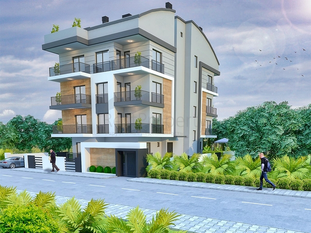 Apartments für 1+1 Wohnbezirk Altyntasch - Antalya 