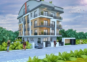 Apartments für 1+1 Wohnbezirk Altyntasch - Antalya 