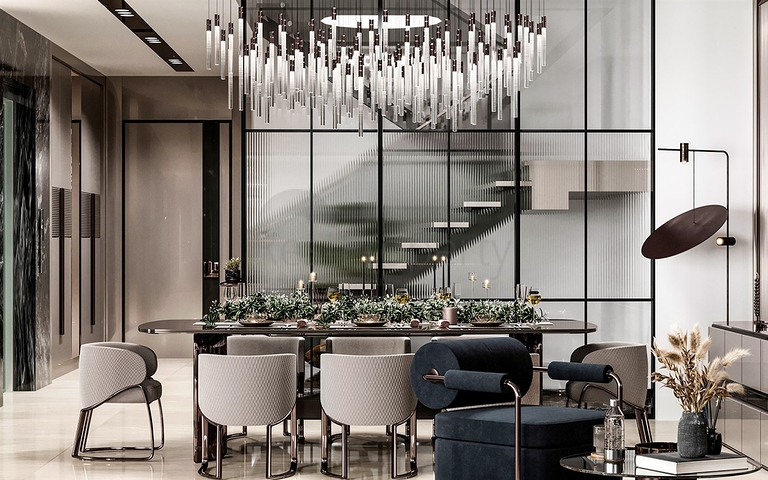 5+1-Villa in der exklusiven Gegend von Doshemealty - Antalya 