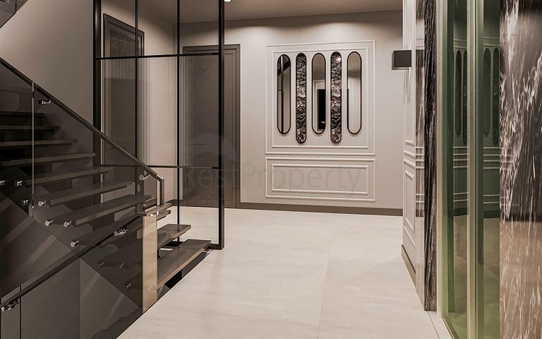 5+1-Villa in der exklusiven Gegend von Doshemealty - Antalya 