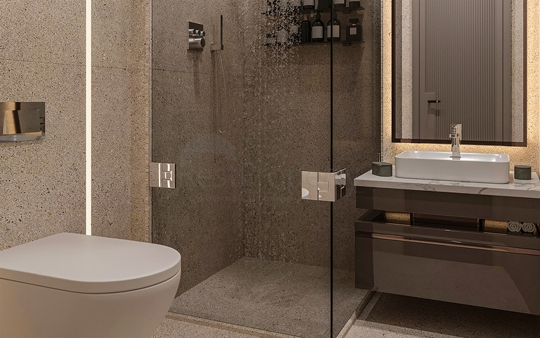 5+1-Villa in der exklusiven Gegend von Doshemealty - Antalya 