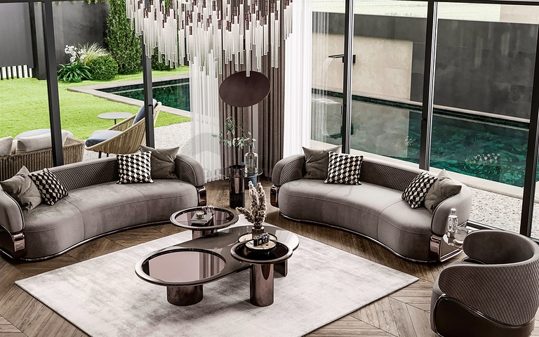 5+1-Villa in der exklusiven Gegend von Doshemealty - Antalya 