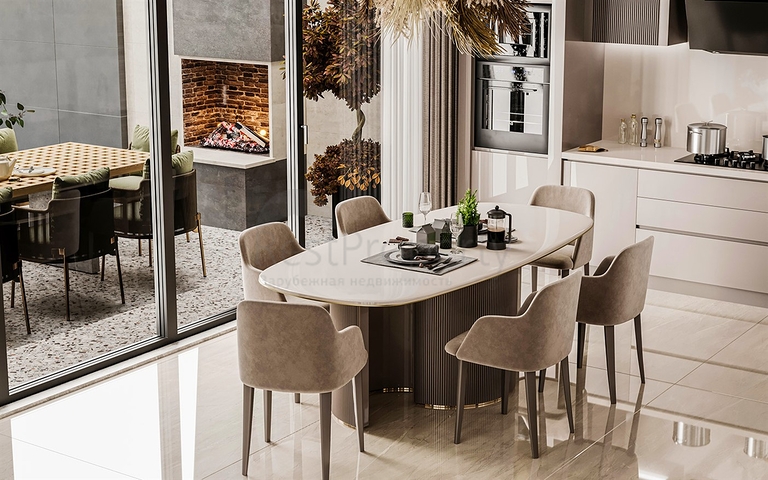 5+1-Villa in der exklusiven Gegend von Doshemealty - Antalya 