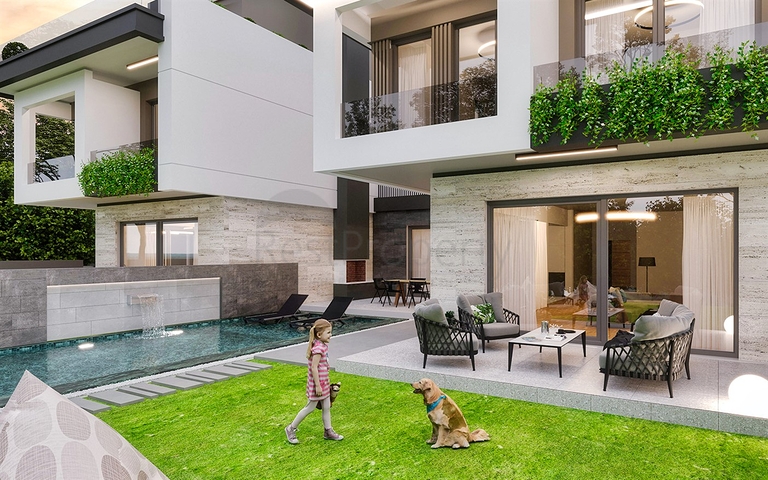 5+1-Villa in der exklusiven Gegend von Doshemealty - Antalya 