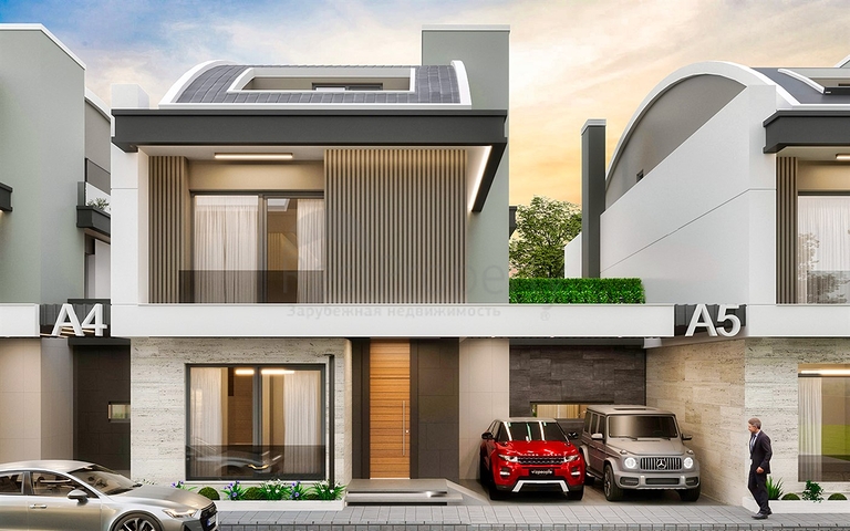 5+1-Villa in der exklusiven Gegend von Doshemealty - Antalya 