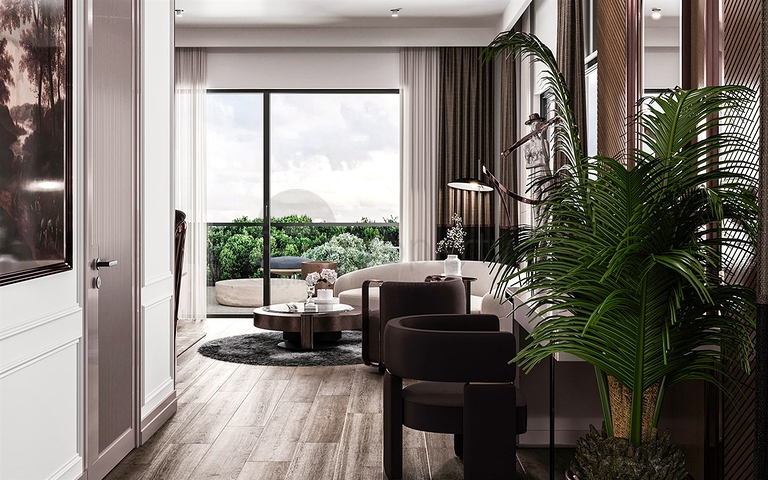 5+1-Villa in der exklusiven Gegend von Doshemealty - Antalya 